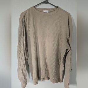 Geoffrey Beene Tan Men's Shirt Size Medium